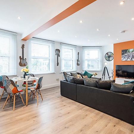 Ferienwohnung Cozy And Serene Brand-New Flat In Kilburn, London Exterior foto