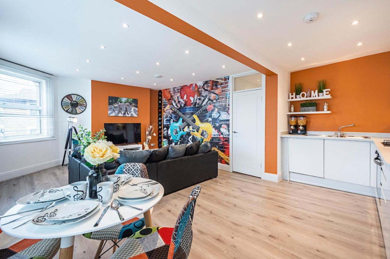 Ferienwohnung Cozy And Serene Brand-New Flat In Kilburn, London Exterior foto
