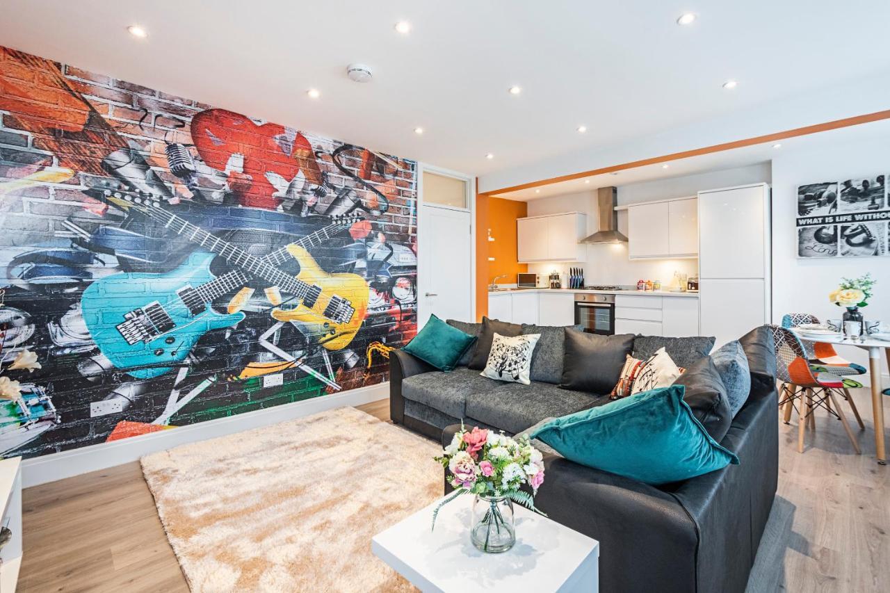 Ferienwohnung Cozy And Serene Brand-New Flat In Kilburn, London Exterior foto