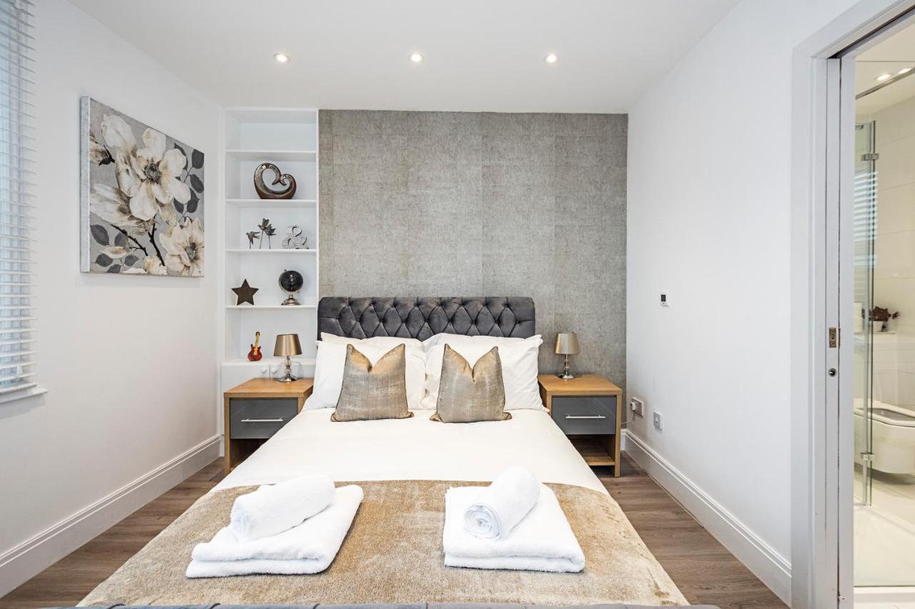 Ferienwohnung Cozy And Serene Brand-New Flat In Kilburn, London Exterior foto