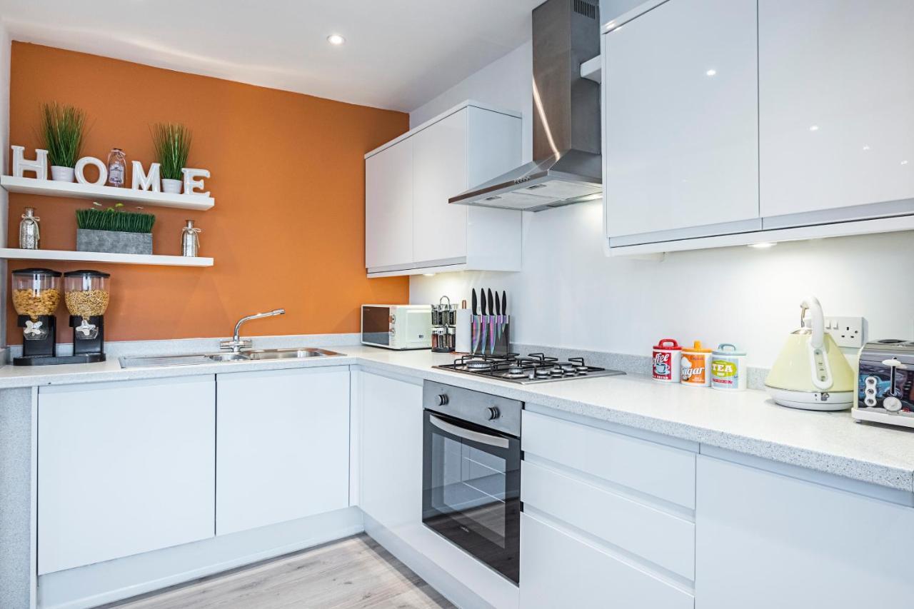 Ferienwohnung Cozy And Serene Brand-New Flat In Kilburn, London Exterior foto
