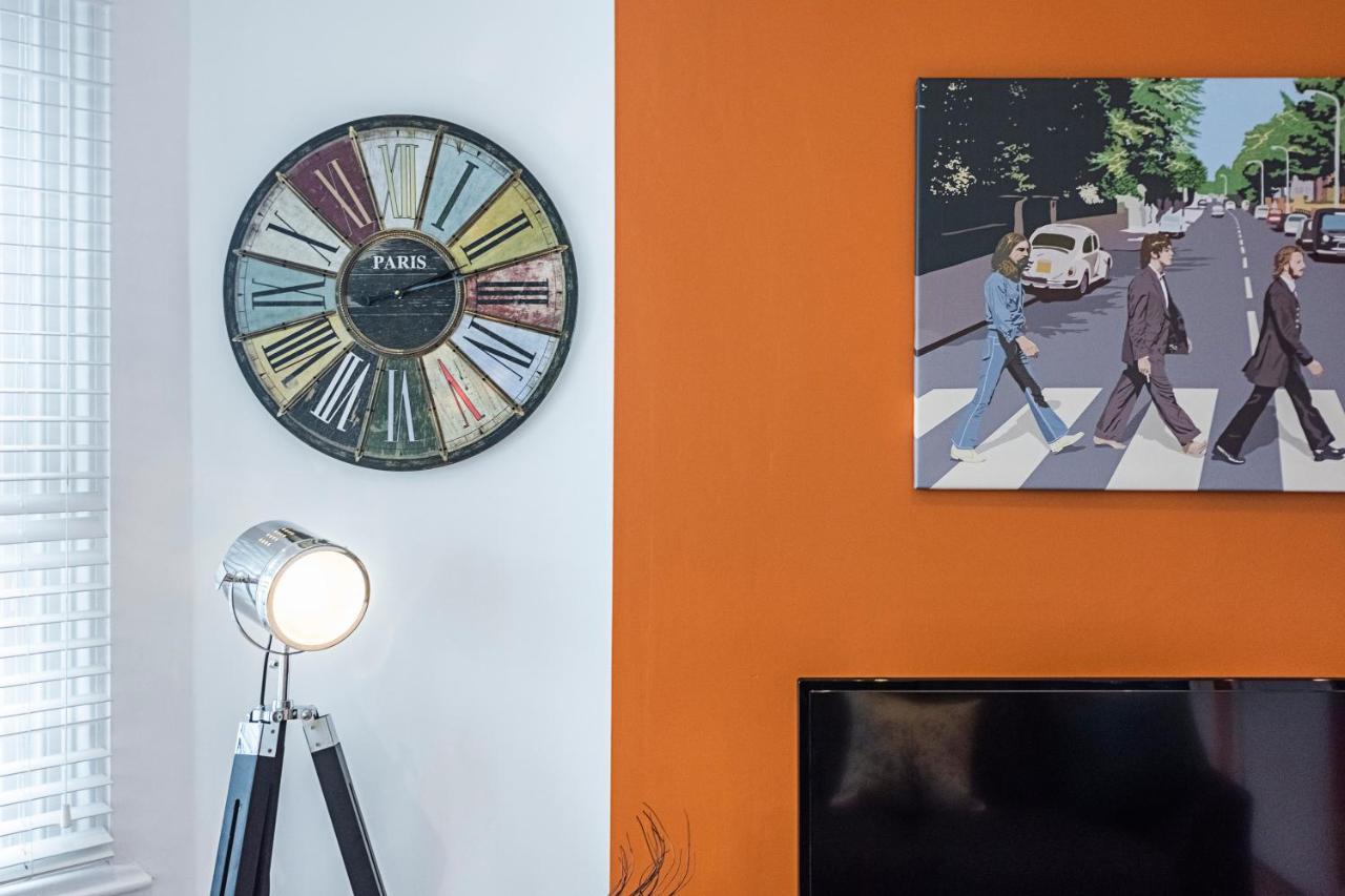 Ferienwohnung Cozy And Serene Brand-New Flat In Kilburn, London Exterior foto